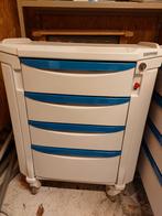 Medicijnkar / gereedschapswagen met slot Metro Flexline, Diversen, Verpleegmiddelen, Ophalen, Gebruikt