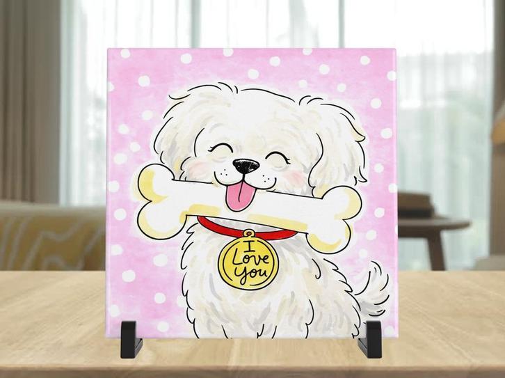 Maltezer Tegel - Blond Stijl, Huis en Inrichting, Woonaccessoires | Overige, Nieuw, Verzenden