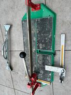 Carat super pro 600 tegelsnijder + Tegeltiller, Ophalen, Gebruikt, Overige typen, Minder dan 20 cm