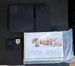 PS2 met kabels en handleiding, Spelcomputers en Games, Ophalen, Gebruikt, Zonder controller, Met geheugenkaart