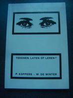 tekenen, laten of leren--p.koppers--w. de winter, Boeken, Ophalen of Verzenden, Gelezen, Overige niveaus, Nederlands
