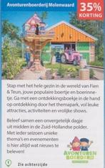 Avonturenboerderij Molenwaard kortingsbon, Drie personen of meer, Kortingskaart