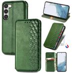 Luxe PU Lederen Wallet Case Set voor Galaxy S23 _ Groen, Verzenden, Nieuw, Overige modellen, Hoesje of Tasje