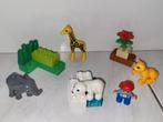 Duplo baby dierentuin dieren met kindje, Gebruikt, Ophalen of Verzenden, Duplo, Duplo