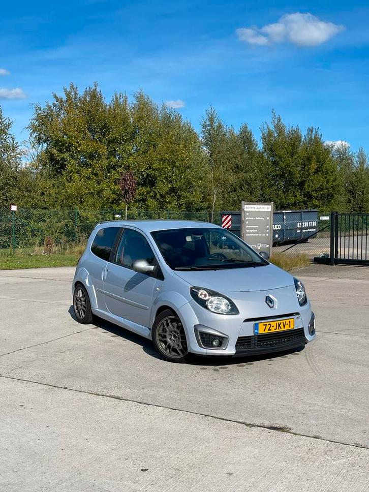 Renault Twingo 1.6 16V RS 2009 Grijs, Auto's, Renault, Particulier, Twingo, Airbags, Airconditioning, Alarm, Bluetooth, Centrale vergrendeling