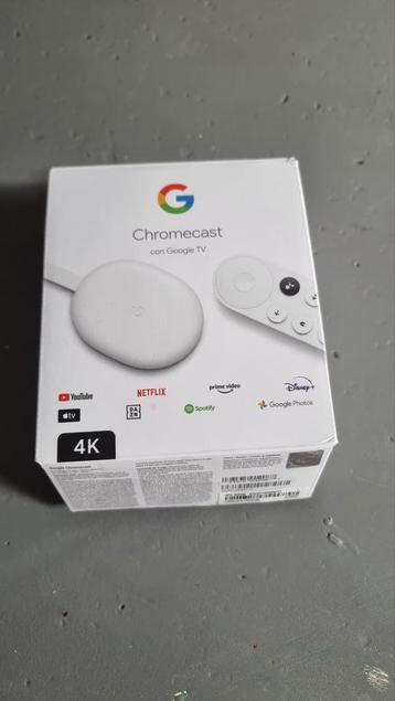 Chromecast 4k  beschikbaar voor biedingen