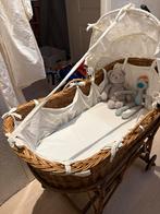 Vintage Rotan Wieg met Hemel, Kinderen en Baby's, Babywiegjes en Ledikanten, Ophalen, Zo goed als nieuw, Wieg