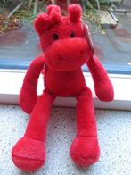 2 x Rood paardje paard van Hema Briez Beestenbende actie, Kinderen en Baby's, Speelgoed | Knuffels en Pluche, Ophalen of Verzenden