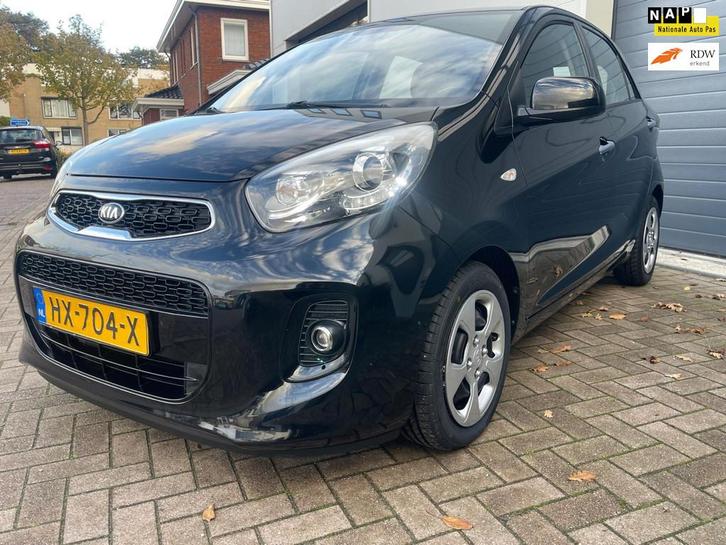 Kia Picanto 1.0 CVVT DynamicLine/Led/Cruise-c/Climate-c/AUX/, Auto's, Kia, Bedrijf, Te koop, Picanto, ABS, Airbags, Airconditioning