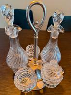 Antiek Kristallen Olie en Azijnstel, Ophalen