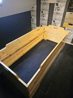 2 Stapelbare bedden 90x200, Huis en Inrichting, Slaapkamer | Bedden, Ophalen, 90 cm, Eenpersoons, Zo goed als nieuw