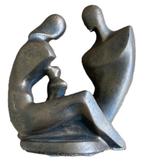 Beeld Man-Vrouw-Kind, Antiek en Kunst, Ophalen of Verzenden