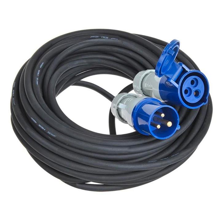 CEE verlengkabel 20M 3x2,5mm, Caravans en Kamperen, Camper-accessoires, Zo goed als nieuw, Ophalen of Verzenden