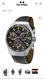 TW steel CE4071, Sieraden, Tassen en Uiterlijk, Horloges | Heren, Ophalen of Verzenden, Zo goed als nieuw, Leer, Overige merken