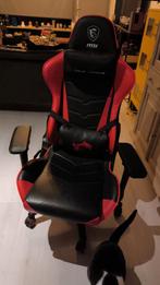 MSI Gaming stoel - Nieuwstaat!, Gaming bureaustoel, Zwart, Ophalen of Verzenden, Zo goed als nieuw