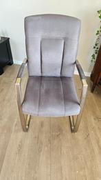 Set van 4 moderne eetkamerstoelen van Henders en Hazel, Huis en Inrichting, Stoelen, Ophalen, Zo goed als nieuw, Metaal, Vier