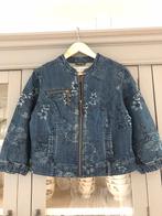 Denim Jasje bloemen Miss Etam maat 38 Nieuw, Maat 38/40 (M), Blauw, Nieuw, Ophalen of Verzenden