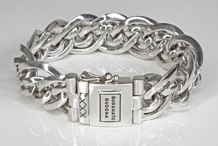 Buddha to Buddha Nathalie Small armband 150 euro korting!, Sieraden, Tassen en Uiterlijk, Armbanden, Nieuw, Zilver, Zilver, Ophalen of Verzenden