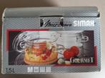 Simax kookpan van glas, Nieuw, Glas, Keramische plaat, Ophalen