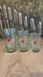 Bierglazen Heineken Silver, Ophalen of Verzenden, Zo goed als nieuw, Bierglas