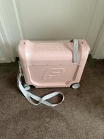 Stokke jet kids roze kinderkoffer koffer rolkoffer als nieuw, Ophalen, Hard kunststof, Minder dan 50 cm, Zo goed als nieuw