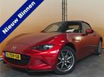 Mazda MX-5 1.5 SkyActiv-G 132 Luxury dealer onderhouden, Achterwielaandrijving, 4 cilinders, Cabriolet, 132 pk