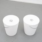 10 Moving Stool Wit nieuw Krukje bijzettafel, Niet ingevuld, Kunststof, 5 krukken of meer, Niet ingevuld