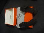 Hermes slippers zwart, Ophalen of Verzenden, Nieuw, Zwart