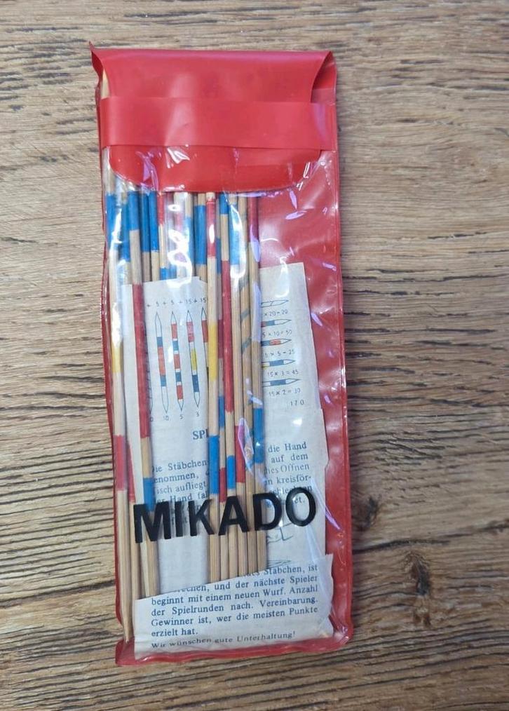 Mikado, Hobby en Vrije tijd, Gezelschapsspellen | Bordspellen, Zo goed als nieuw, Ophalen of Verzenden