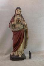 beeld Jezus van gips  vintage   54 cm, Ophalen of Verzenden