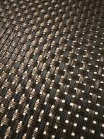 Zes donkerbruine onderzetters/placemats, Ophalen, Zo goed als nieuw, Bruin