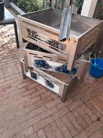 3x frame voor bbq hendi, incl poten rooster en vlamverdeler, Ophalen of Verzenden, Zo goed als nieuw