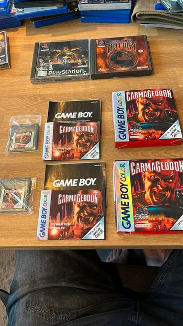 Gameboy color carmageddon met doosjes! beschikbaar voor biedingen