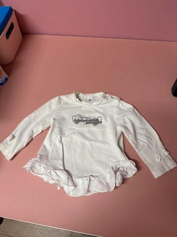 Wit GLAP truitje maat 68 beschikbaar voor biedingen