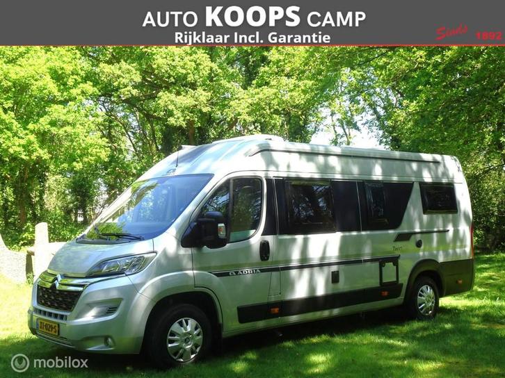 Adria Twin Axess 640 SL 130 PK Euro 6 | Enkele-bedden | Vol, Caravans en Kamperen, Campers, Bedrijf, tot en met 2, Buscamper of Camperbus