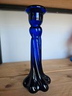 Kobalt blauw vaasje glas, Ophalen of Verzenden, Glas