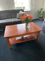 Eiken salontafel., Gebruikt, 100 tot 150 cm, Minder dan 50 cm, Rechthoekig