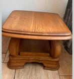 Mooie Eiken patine bijzettafel 65x65cm tafel, Ophalen, Vierkant, Hout, 55 tot 75 cm