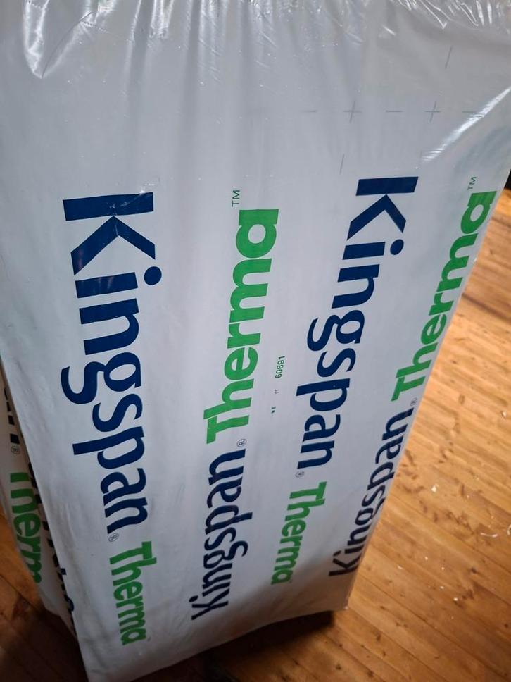 Kingspan Therma isolatieplaten 3cm, 8 stuks en 11dakplaten, Doe-het-zelf en Verbouw, Isolatie en Afdichting, Nieuw, Dakisolatie