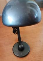 Grijze Vintage Bureaulamp Hustadt Leuchten, Gebruikt, Ophalen of Verzenden, Modern, Minder dan 50 cm
