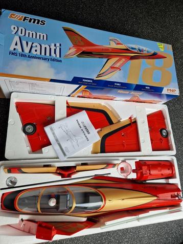 FMS AVANTI 90mm + Vector PNP NIEUW  beschikbaar voor biedingen
