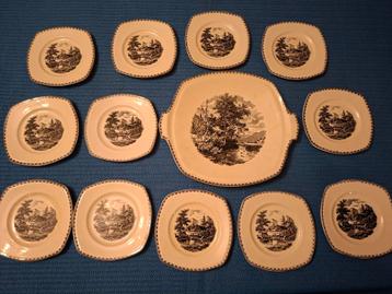 Vintage Servies gemerkt Société Ceramique  Maastricht beschikbaar voor biedingen