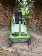 Etesia zitmaaier, Tuin en Terras, Grasmaaiers, Gebruikt, Opvangbak, Benzine-grasmaaier, 50 cm of meer