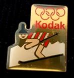 Kodak- Olympische Spelen ski pin, Verzamelen, Speldjes, Pins en Buttons, Verzenden, Nieuw, Sport, Speldje of Pin