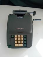 Vintage Olympia Rekenmachine met Hoes, Ophalen