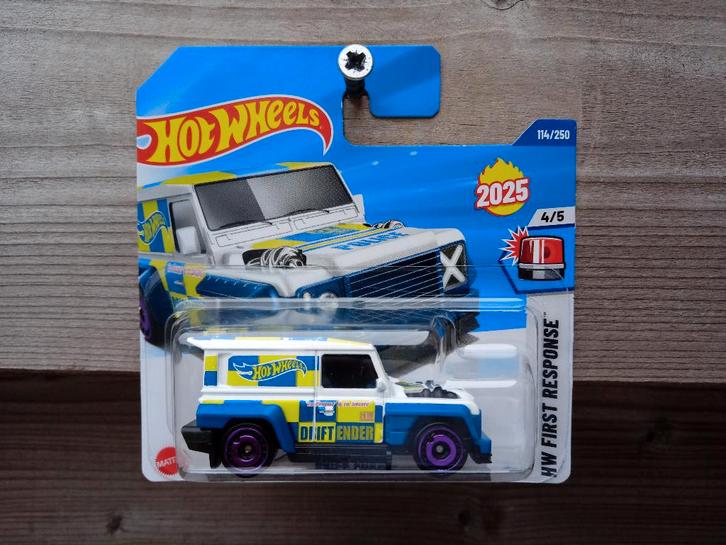 Land Rover Drift-Ender Hotwheels, Hobby en Vrije tijd, Modelauto's | Overige schalen, Nieuw, Auto, Ophalen