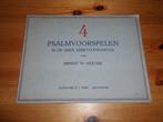 4 psalmvoorspelen - ernest w. Mulder, Muziek en Instrumenten, Orgel, Gebruikt, Klassiek, Ophalen of Verzenden