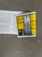 Sencys Glasweefsel - 25 meter, Ophalen, Wit, Nieuw, Verf