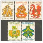 Suriname Republiek 224/228 Kinderzegels postfris, Postzegels en Munten, Postzegels | Suriname, Ophalen of Verzenden, Postfris