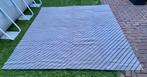 Tenttapijt, 2x 2,50 x 2,50 foam tenttapijt grijs gestreept., Verzenden, Gebruikt